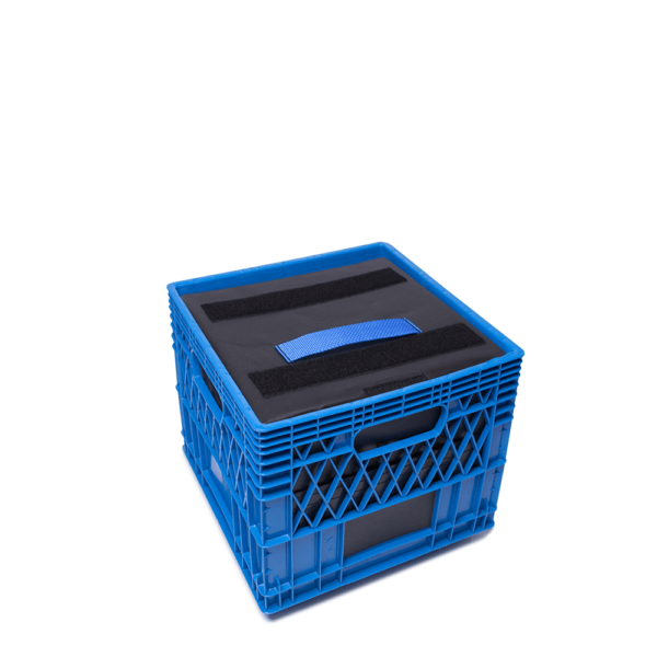 BaseCase Closed in Crate Blue Sort-It Cases North America